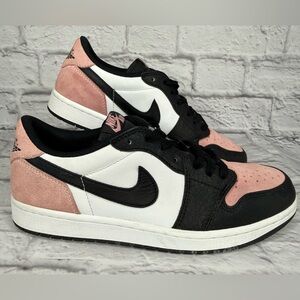 Nike Air Jordan 1 Retro Low OG Shoes (CZ0790-061) 'Bleached Coral'  size 9